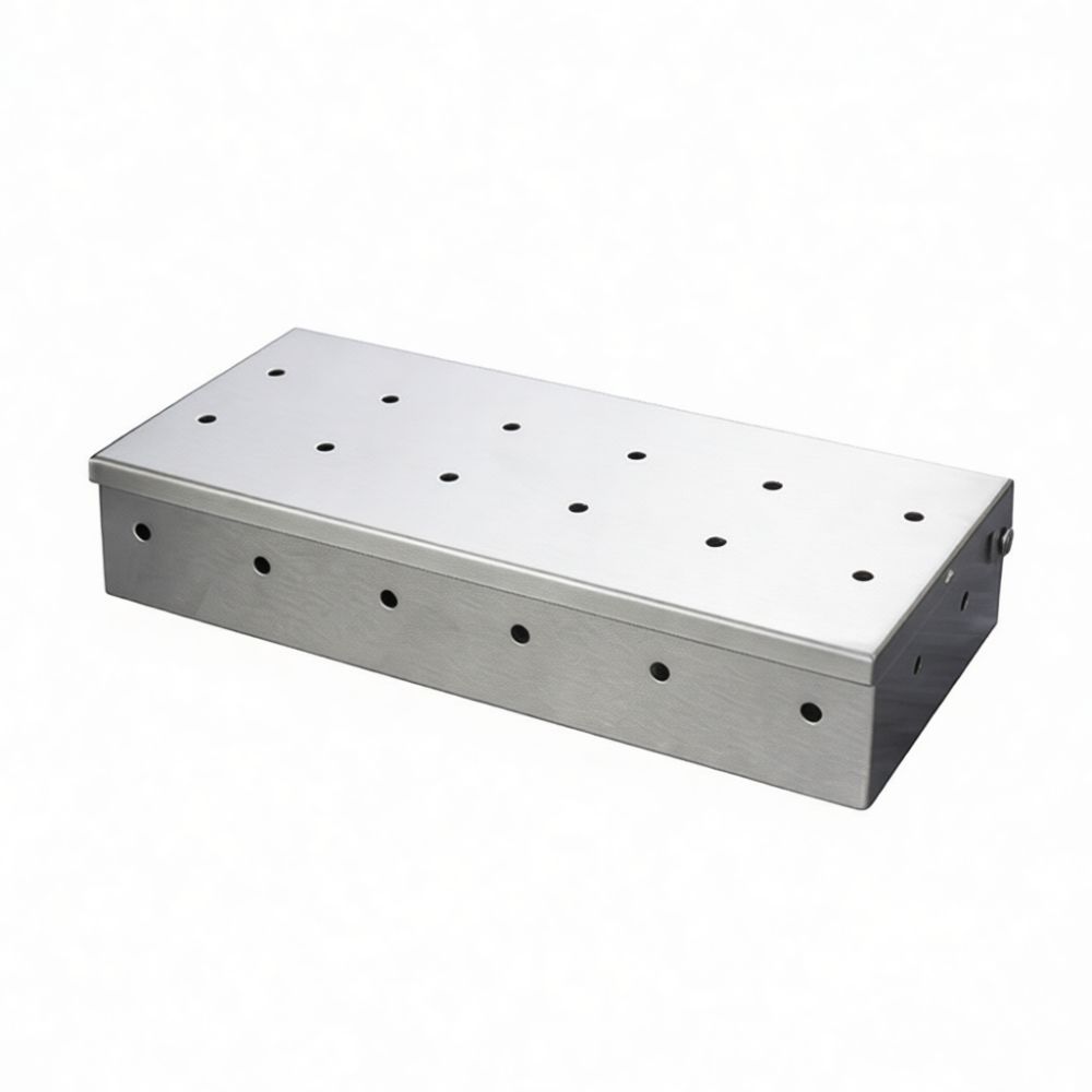 Smoker Box Wood Chip - Portable Smoker Box For Barbecue Meat