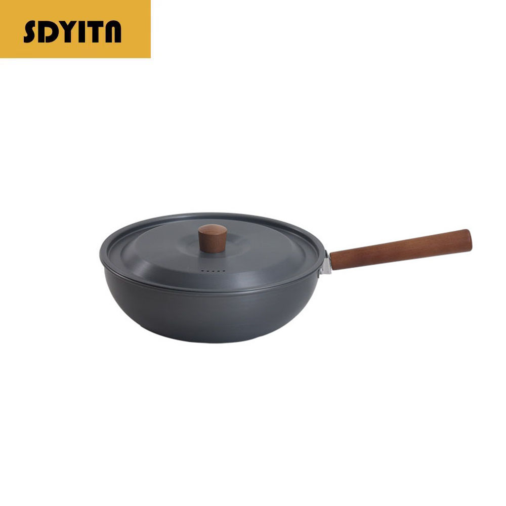 Home Cooking Chinese - Outdoor Aluminum Alloy Wok With Detachable