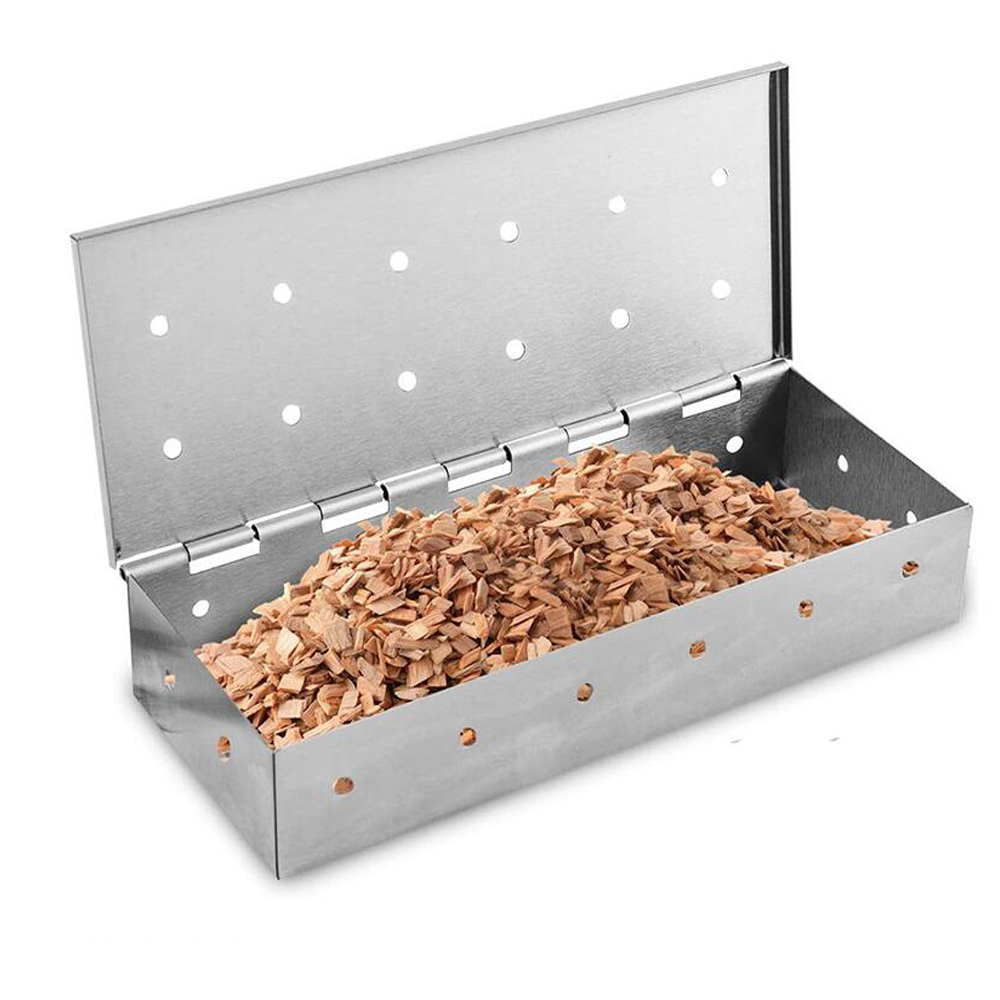 Outdoor BBQ Wood Chip Smoker B - Smoker Box Wood Chip review and price