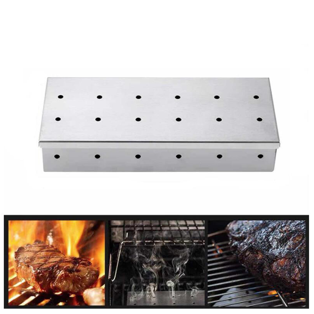 Outdoor BBQ Wood Chip Smoker B - Smoker Box Wood Chip review and price