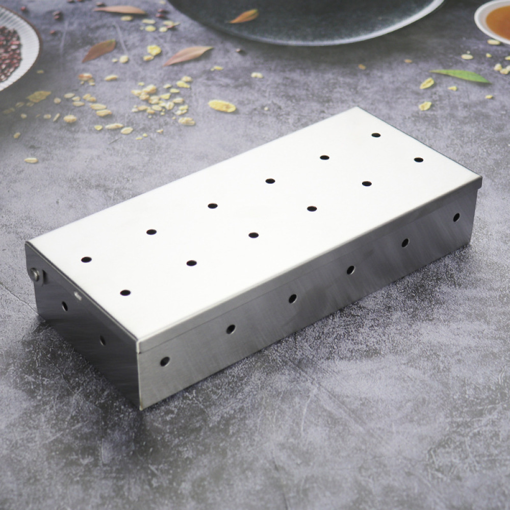 Stainless Steel Barbecue Smoke - Smoker Box Wood Chip review and price