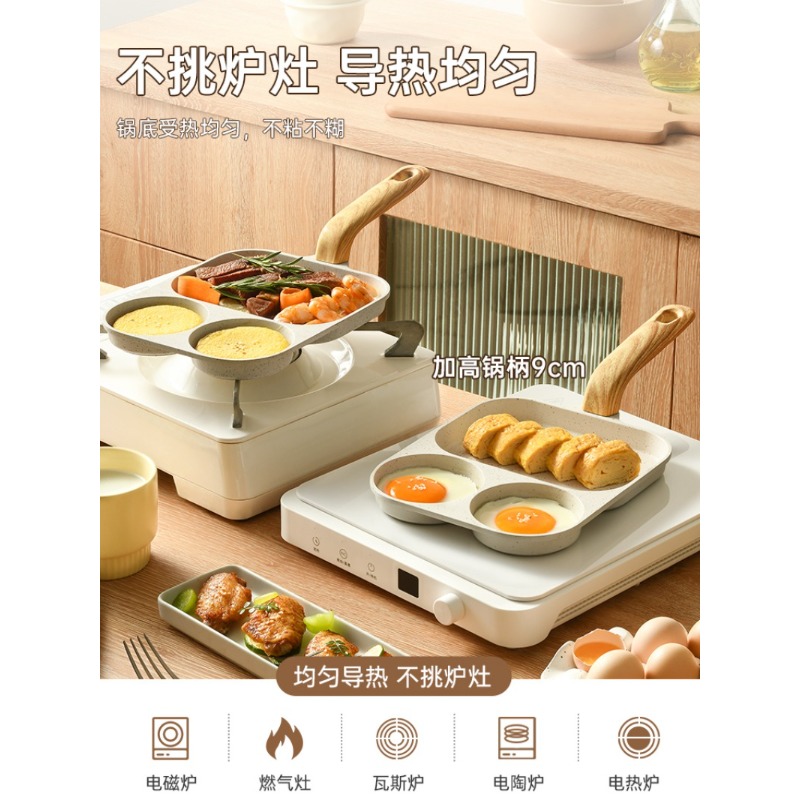 3-in-1 Breakfast Skillet, Non- - Home Cooking Steak review and price