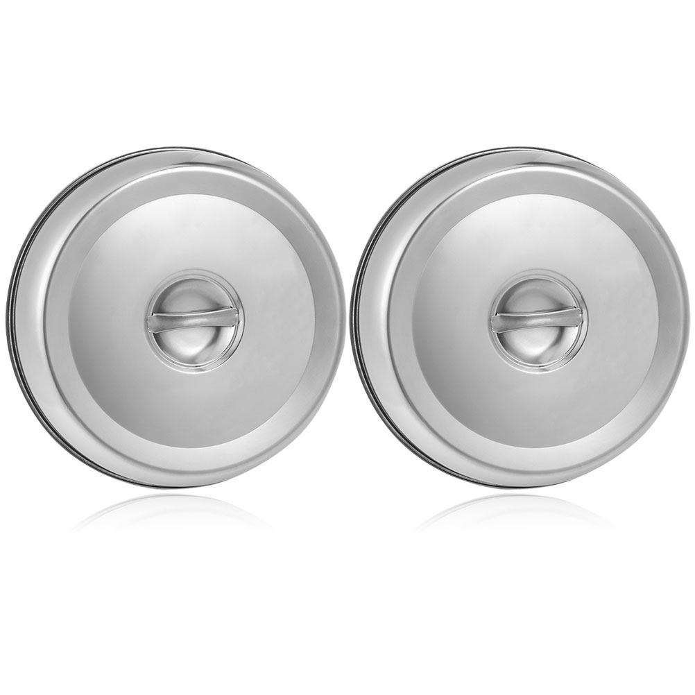 2Pcs Stainless Steel Steak Lid - Home Cooking Steak review and price