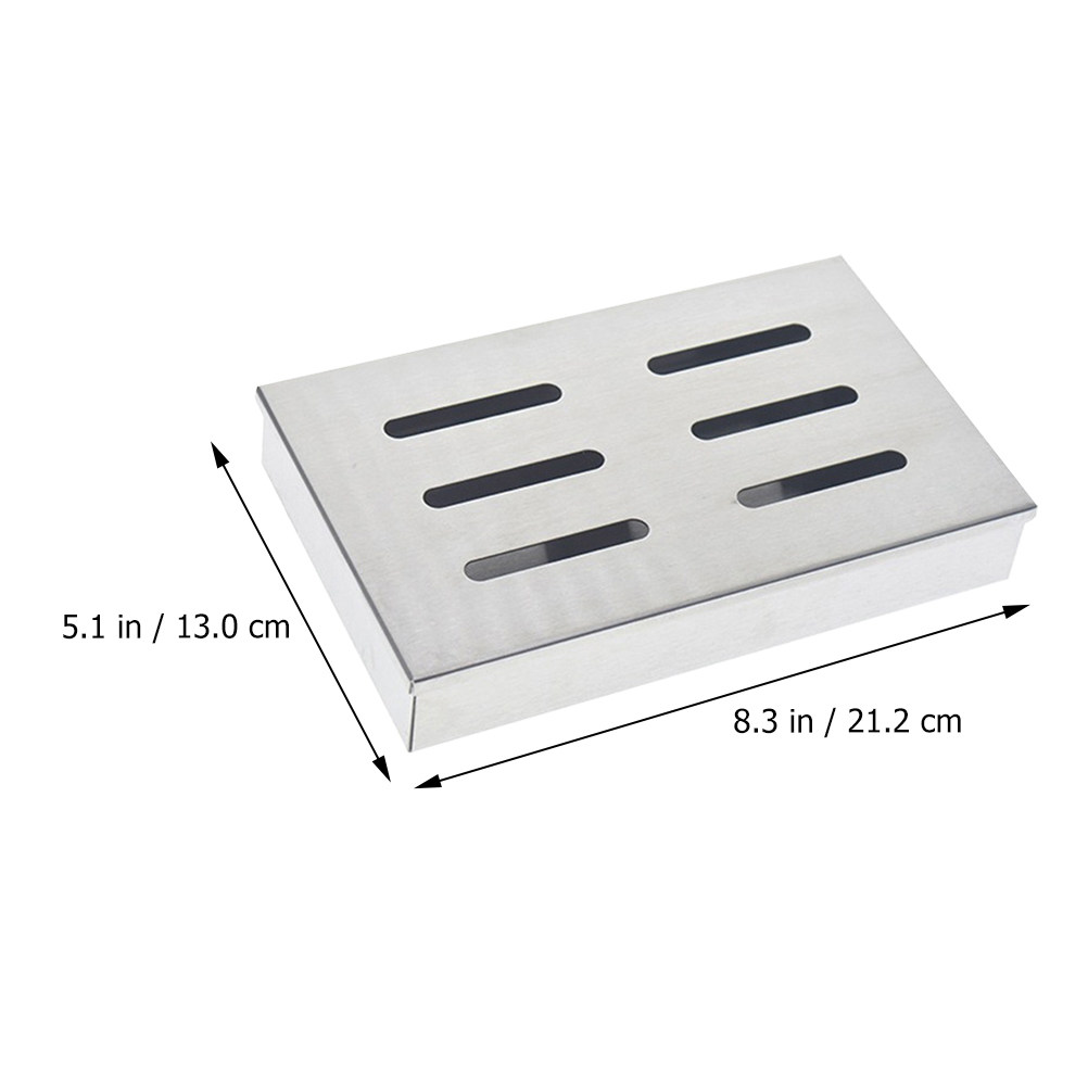 Stainless Steel BBQ Smoker Box - Smoker Box Wood Chip review and price