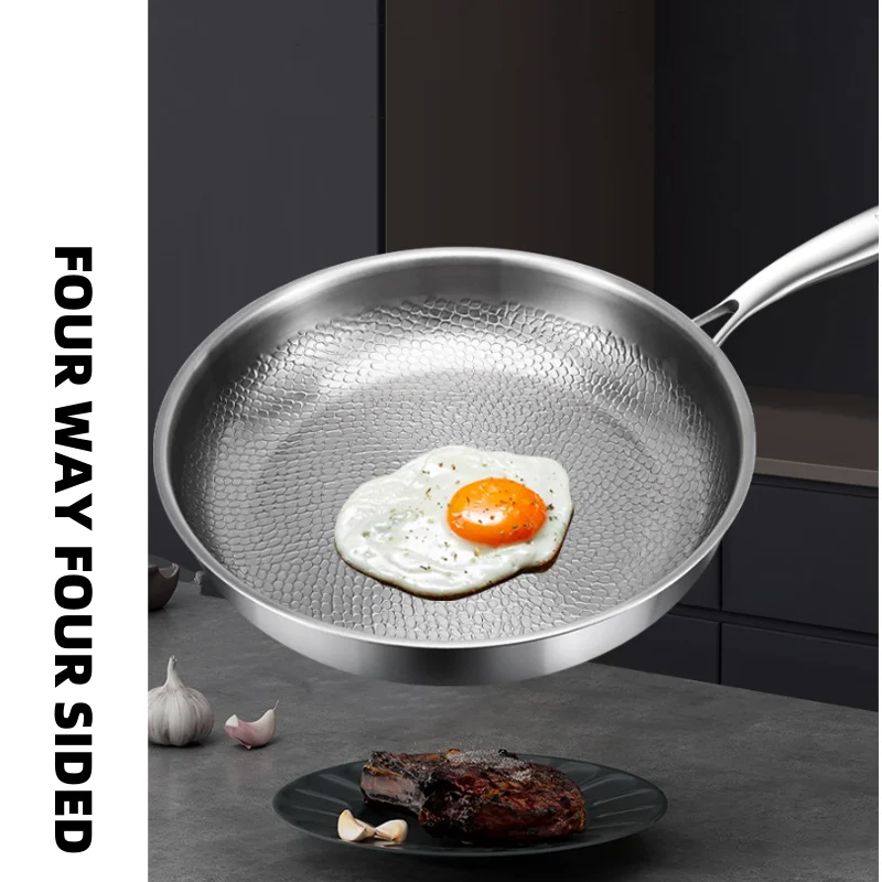 Pure Titanium Frying Pan Non-S - Home Cooking Steak review and price