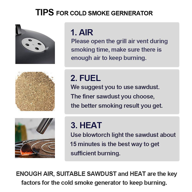BBQ Cold Smoke Generator Stain - Smoker Box Wood Chip review and price