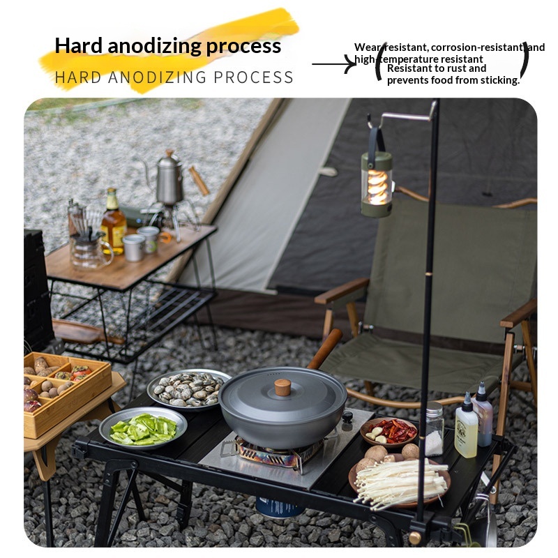 Outdoor Aluminum Alloy Wok Wit - Home Cooking Chinese review and price