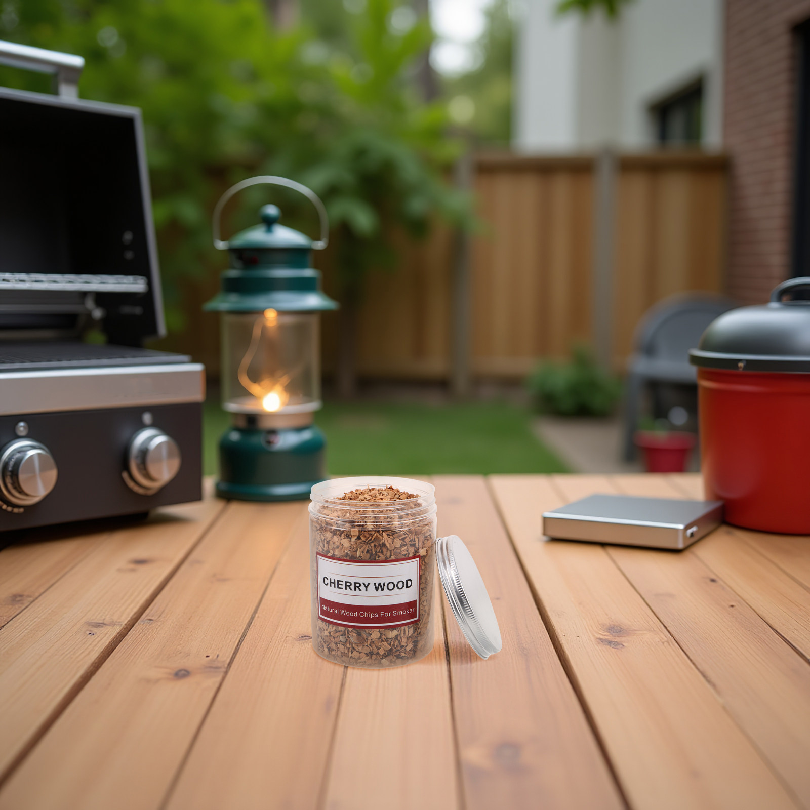 1 Box Cherry Smoking Chips Nat - Smoker Box Wood Chip review and price